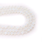 8mm Natural Opal Gemstone Faceted Clovers Beads Four-Leaf Spacer Loose Beads for DIY Jewelry Making Beads - color: Opal