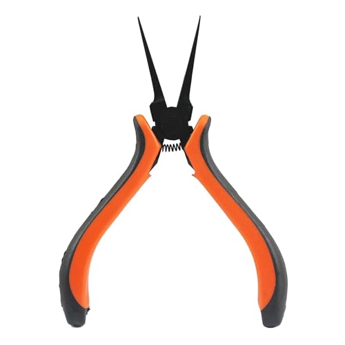 Thin Flat Needle Nose Pliers 5.5 inches Flat Nose Pliers For Jewelry Making, Handcraft Making, PCB Board Repairing etc.