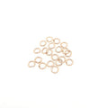 20pcs 14/20 Gold Filled Round Open Jump Rings 5.2MM OD, 3.2MM ID 18 Gauge by CRAFT WIRE - color: 18 Gauge, size: 5.2MM
