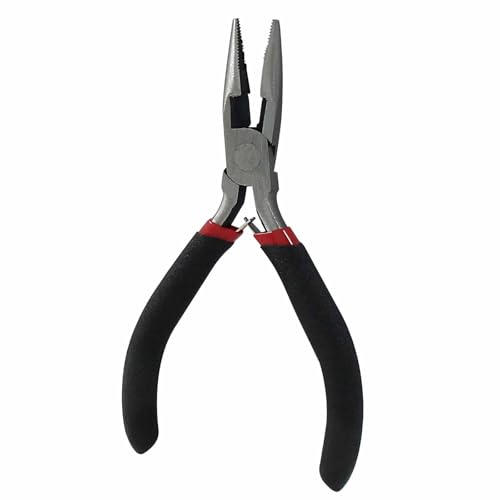 12cm/4.72" Needle Nose Pliers For Jewelry Making, Long Nose Pliers Wire Cutters, Chain Nose Pliers with Wire Cutter, Jewelry Making Tool for Handcraft Hobby DIY Jewelry Work - style: Needle Nose Pliers