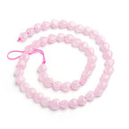 Fashewelry 98pcs Natural Rose Quartz Heart Beads Energy Healing Chakra Stone Loose Beads Polished Crystal Gemstone Spacer Beads for Earring Bracelet Necklace Jewelry Making, 7.2-9x8.3-8.7mm - color: Rose Quartz, 7.2-9x8.3-8.7mm