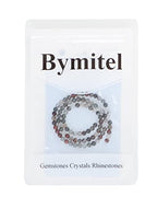 Bymitel 90 pcs Natural Genuine Real Round Loose Stone Beads Gemstone Spacers for Charm DIY Jewelry Making 15.5" per Strand 4mm (Bloodstone, 4mm) - color: Bloodstone, size: 4mm