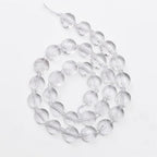 BEADIA Natural Faceted Clear Quartz Rondelle Disk Stone Beads 10x5mm 37cm for DIY Chain Jewelry Making - color: Clear Quartz