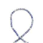 6mm Natural Blue Sodalite Stone Beads Heart Shape Cute Fine Gems Spacer Beads Fit Jewelry Making DIY Exquisite Necklace Bracelet Accessory - color: Blue Sodalite