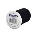 Beadalon Silk Thread Beading Thread | Bracelet String for Jewelry Making Beads | Black | Size F 0.5 oz 420 ft - color: Black, style: Size F