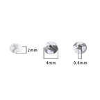 BEADIA Natural White Howlite Disk Stone Beads 4x2mm 160pcs Rondelle Loose Semi Gemstone Beads for Jewelry Making Design - color: White Howlite