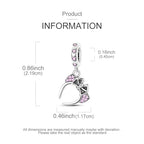 LAZA Charms for Bracelets 925 Sterling Silver Butterfly Summer Travel Ocean Lucky Charm Beads Pendant Jewelry for Women Mom - color: Butterfly Ring