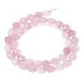 8mm Faceted Natural Spodumene Stone Loose Round Semi Gemstone Beads for Bracelet Necklace Jewelry DIY Making - color: Spodumene-1