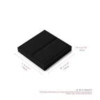 Oirlv Microfiber Jewelry Pendant Display Tray Dresser Modular Jewelry Tray - style: P13704