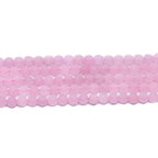 Natural Gemstone Loose Beads Matte Approxi 15.5 inch DIY Bracelet Necklace for Jewelry Making (8mm, Matte Rose Quartz) - color: Matte Rose Quartz, size: 8mm