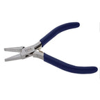The Beadsmith Flat Nose Pliers – Economy Line – 4.5 inches (114mm) – Vinyl Grip Handle with Double Leaf Springs – Jewelry Making Tool for Creating Bracelets, Earrings and Necklaces - style: Flat Nose