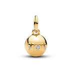 Mother Heart Charms for Bracelets Love Mom Flowers Charm Jewellery for Women - style: Gold Mom