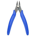 HARFINGTON 5" Flush Cut Pliers Small Precision Wire Cutter Side Cutter Diagonal Cutting Pliers for Jewelry Model Electronic 3D Print, Blue - color: Blue