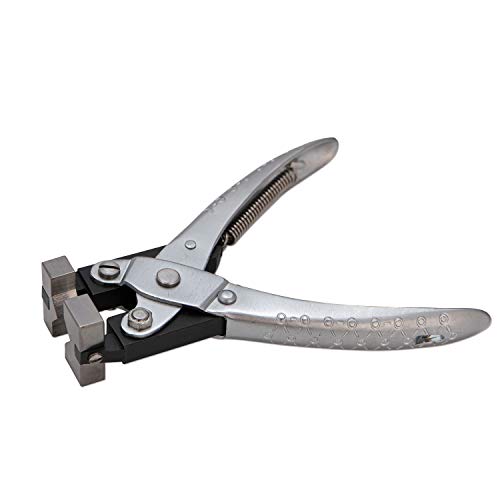 The Beadsmith Bending and Forming Parallel Plier, 5.25 inches (135mm), Steel tool for jewelry making, with spring handle - style: Bending & Forming - 135mm