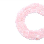 BEADIA Irregular Natural Rose Quartz Crystal Stone Loose Semi Gemstone Beads for Jewelry Making 7-10mm 38cm - color: Rose Quartz Crystal, size: 7-10mm 38cm