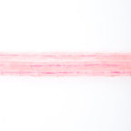 5x12mm Natural Rose Quartz Stone Bamboo Shape Gem Healing Energy Loose Spacer Beads for DIY Necklace Bracelet Earring - color: Rose Quartz