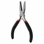 13cm/5.12" Flat Nose Pliers for Jewelry Making, Smooth Jaw Pliers, Wire Wrapping, Bending, Opening Jump Rings, Clamping, Cutting - style: Flat Nose Pliers