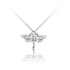 100g (About 50-80pcs) Antique Silver Dragonfly Charms Tibetan Insect Charms Pendants Craft Supplies for Bracelets Necklace Jewelry Making - style: Silver Dragonfly Charms
