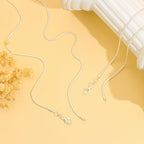 925 Silver Chain Necklace for Women 2mm Box and Snake Italian Choker Chain Thin & Strong Necklace 16/18/20 Inch - size: 20 inch, style: Snake Chain