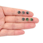 JOE FOREMAN 2x6mm Natural Green Ruby Zoisite Stone Semi-Gemstone Heishi Disc Rondelle Spacer Beads for Jewelry Making Full 15" Strand Energy Stone Healing Power - color: Green Ruby Zoisite Stone