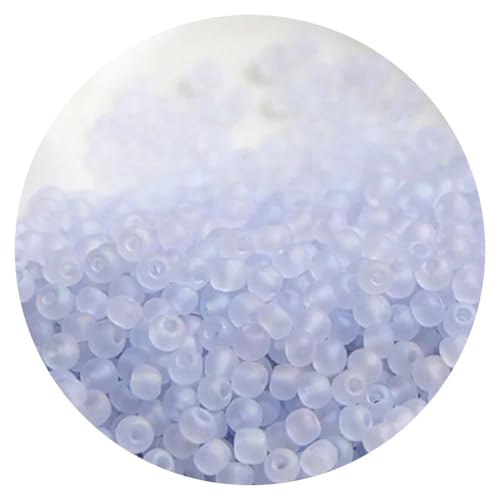 660pcs Matte Colorful Glass Frosted Beads 2mm, Glass Frosted Rice Beads Craft Bead for Jewelry Making Bracelets Necklaces DIY,M12 - color: M12, size: 660pcs-2mm