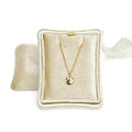 Necklace Boxes, Velvet Small Earring and Necklace Case for Women with Tassel, Empty Long Necklace Pendant Box for Her(Beige) - color: Beige