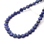 10mm Natural Lapis Lazuli Stone Beads Heart Shape DIY Loose Gemstone Energy Healing Crystal Charms for Jewelry Making Handmade - color: Lapis Lazuli