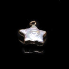 5 Pcs Natural Pearl Pendants Irregular Freshwater Pearl Pendant Charms for Jewelry Making Necklace Bracelet DIY Gift - color: star