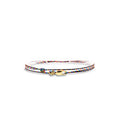 Made by Nami Surfer Anklet with Snap Hook Clasp Waterproof & Adjustable Thin String Ankle Bracelets for Women and Men Handmade Jewelry for Beach and Music Festival Accessories - color: Dark Retro Gold