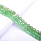 AD Beads Natural Gemstone Round Loose Beads 15" for Bracelet Necklace Earrings Jwelery Making Crafts DIY (4mm, Green Aventurine) - color: Green Aventurine, size: 4mm
