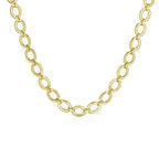 Gold Necklace for Women - Chunky 14K Gold Plated Chain Necklace Cuban Link Paperclip Chain Herringbone Statement Choker Necklace for Women Simple Trendy Jewelry Gifts - style: 10mm-paperclip chain-gd-3