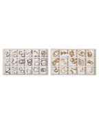 Stackable Jewelry Organizer Trays with Removable Dividers, 2-Tray Beige Jewelry Drawer Organizer Set for Earrings, Necklaces, Rings & Bracelets Gift for Her