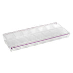 Craft Mates Craft & Sewing Supplies Organizer, 14 Locking Compartments (3XL) with Clear Lids, Bead, Jewelry, Embroidery, Thread, Needle, Scrapbooking, DIY Storage Box for Crafters and Artists - style: 14 Locking Compartments (3XL)