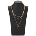 Polmart H2 Necklace Display Bust (Black Leatherette, 10”H) - color: Black Leatherette, size: 10"h