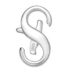 Double Opening Lobster Clasps, Solid 925 Sterling Silver Clasp and Closures, Necklace Bracelet Extender for DIY Jewelry Finding Supplies (18 X 9mm) - color: Silver 1PCS, size: 9*18mm
