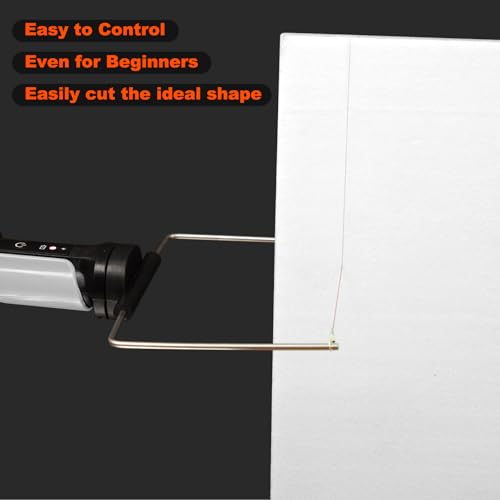 Hot Wire Foam Cutter Pen Set, 5-in-1 Electric Cutter, Cuts Up to 3.75 Inches Thick, Ideal for Crafts and Model Making (5 in 1 white) - style: 5 in 1 white