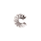 The Beadsmith Basic Elements Crimp Tubes & Corrugated Crimp Covers Designed to Secure The Ends of Jewelry Stringing Cables & Wires, Silver Color