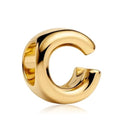 S925 A-Z Bead Charms,Initial Letter Alphabet, 14K Gold Plated, for Bracelet Necklace, Gift for Mothers Nurses Day Graduation Birthday Anniversary, for Girlfriend Family Friend, for Pandora - style: C