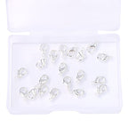 BEADIA Silver Plated Lobster Clasps Non Tarnish 10mm 20pcs for Jewelry Making Findings - color: Lobster Clasps Silver, size: 10mm