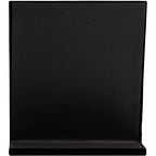 Jewelry Organizer Stand - Black Velvet L-Shape, 9.9 x 7.9 x 4 in - 60 Pre-Punched Holes Earring Display & Jewelry Storage Organizer - Tabletop Rack for Stud & Dangle Earrings