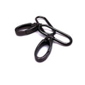 1.5 inch Swivel Lobster Clasp 1 1/2 inch Swivel Clasp Strap Clips Lobster Claw Lanyard Swivel Clasps Black 38mm Extra Large Lobster Clasps Swivel Hooks for Purse 10pcs - color: 1.5 inch Black