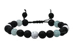 Amazing Gemstone Anger Control Bracelet - Howlite Amazonite Lava Bracelet Set for Men Women Healing Calming Anxiety Stress Relief Gifts Pulseras Para Hombres Mujer Stocking Stuffers (Adjustable) - color: Anger Control