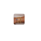Gold Bracelets Set for Women Stack, Chunky Thick Bracelets Stack for Women Trendy, Simple Dainty Thin Gold Plated Cuff Stackable Bracelets With Beaded Cuban Paperclip Snake Rope Bangle Hand Chain Jewelry - style: Style 13-gold
