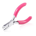 SPEEDWOX Mini Diagonal Pliers, 3" Wire Cutters Small with Pink PVC Handle, Jewelry Pliers for Beading Jewelry Making DIY Craft Hobby Supplies - style: 3" Diagonal Pliers