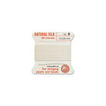 Griffin Bead Cord 100% Natural Silk White #8