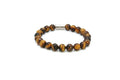 Rose Quartz Bracelet - 8mm Healing Crystal for Love, Unisex - color: 04: Yellow Tiger, style: A: 6-6.4 inches