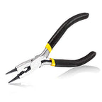 SPEEDWOX Mini Round Nose Pliers with Cutting Edges for Jewelry Making, Small Wire Looping, Multi Use, 5 Inch Tapered Jaw, Micro Pliers, Precision Beading, Hobby Work, Craft - size: Round Nose with Cutter