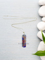 Crystal Necklace Pendant for Women Men - Orgone Necklace Pendant of Healing Crystal for Protection-Spiritual Jewelry - color: Lapis Lazuli