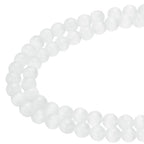 PATIKIL 6 mm Natural Clear Quartz Loose Beads, 2 Strands Crystal Round Stone Strand Beads Gemstone Loose Bead Spacer Beads for Jewelry Making DIY Necklace Bracelet, White - color: White, size: 6 mm
