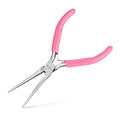6-Inch Small Needle Nose Pliers for Jewelry Making Precision Extra Long Needle Nose Pliers Smooth Jaws Jewelry Pliers for Bending Wire and Small Object Gripping Jewelry Making Tools - style: Needle Nose Pliers